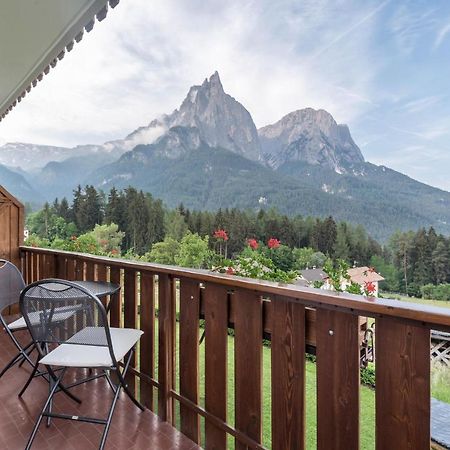 Haus Lohengrin Ferienwohnung 1 Siusi Zewnętrze zdjęcie