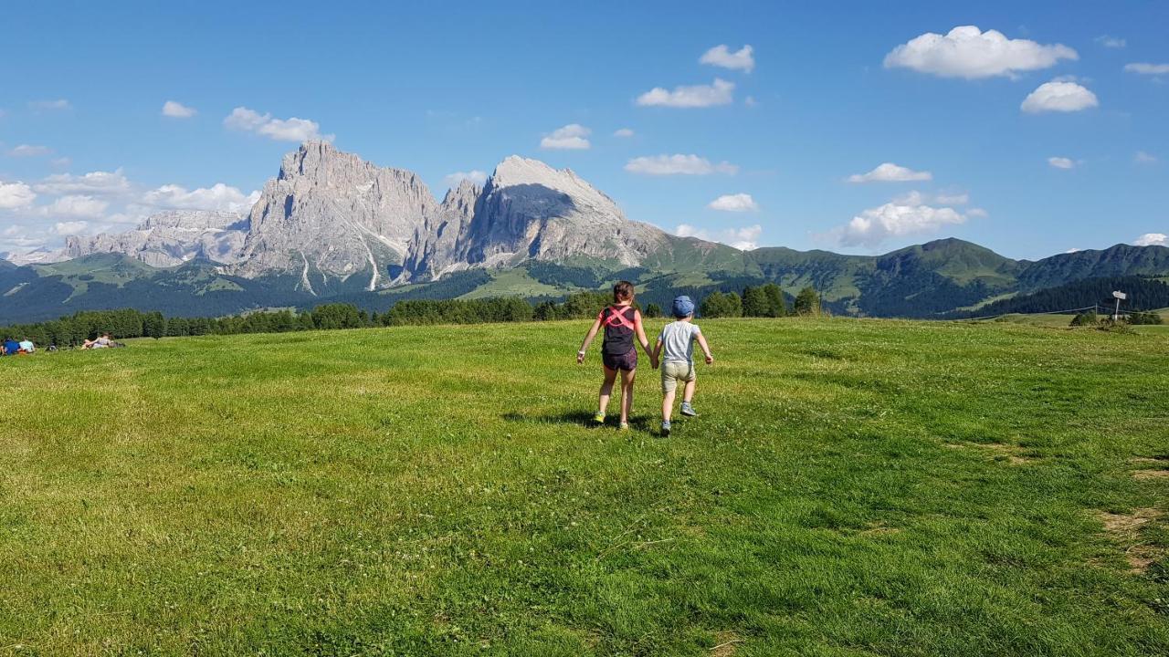Haus Lohengrin Ferienwohnung 1 Siusi Zewnętrze zdjęcie