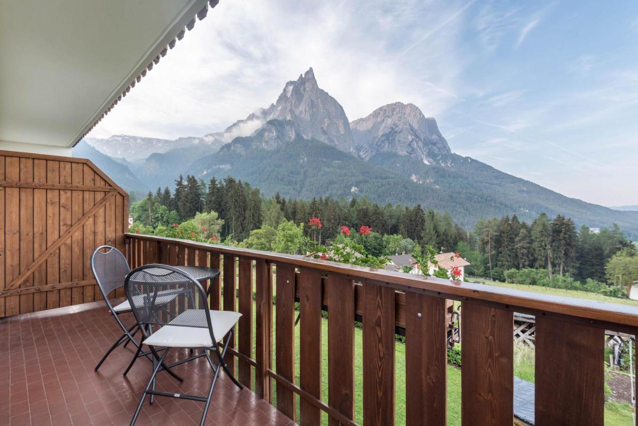 Haus Lohengrin Ferienwohnung 1 Siusi Zewnętrze zdjęcie